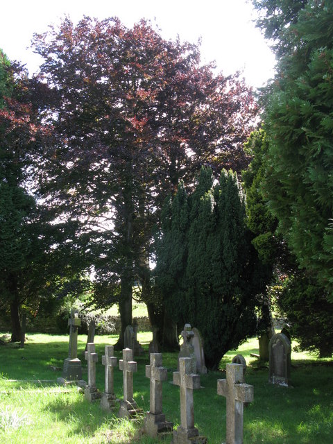 The Church of St. Mary and St. Patrick, Lambley - churchyard (2)