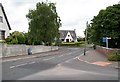 View across Tollymore Road from the mouth of Tollymore Brae