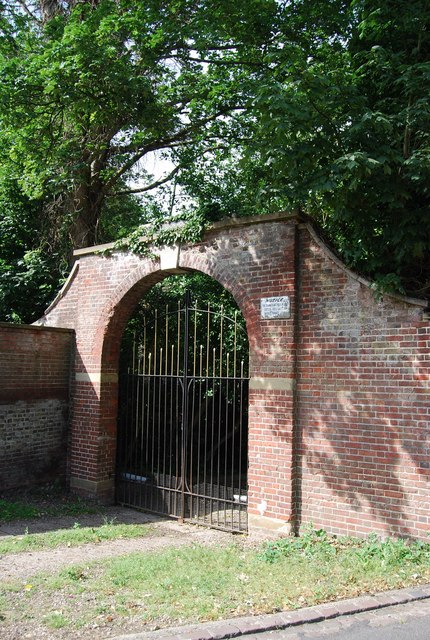 Back entrance to Hellesdon Hall
