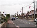 Loyalist emblems in Mill Road, Kilkeel