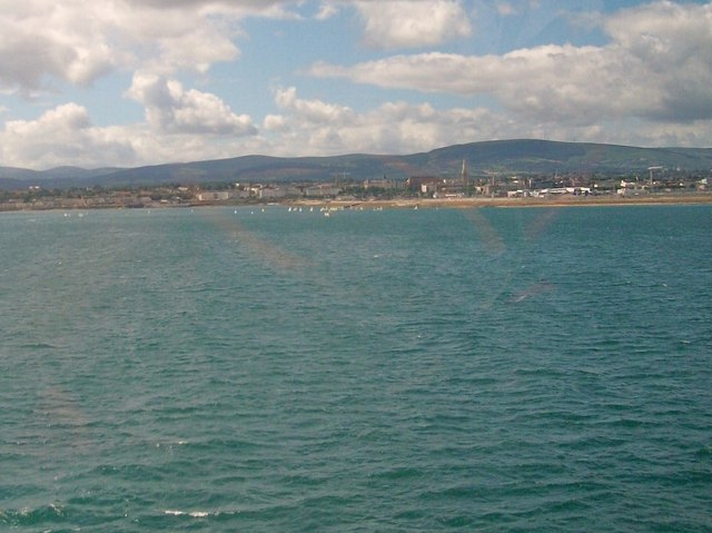 Approaching Dun Laoghaire from the North