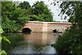 Bridge across the River Wensum, Hellesdon Mill