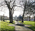 Samuel memorial, Grange Gardens, Cardiff