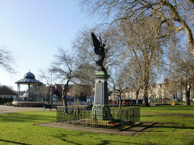 War memorial, Grange Gardens, Cardiff