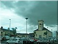 Storm clouds over Castlewellan Market House