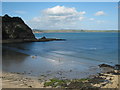 The beach at Lower Porthpean