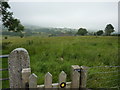 Footpath gate to field at  Ludburn