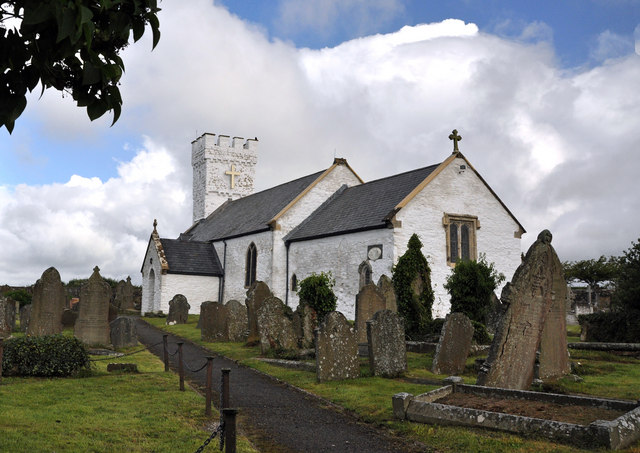 St Mary's Church - Pennard © Mick Lobb :: Geograph Britain and Ireland