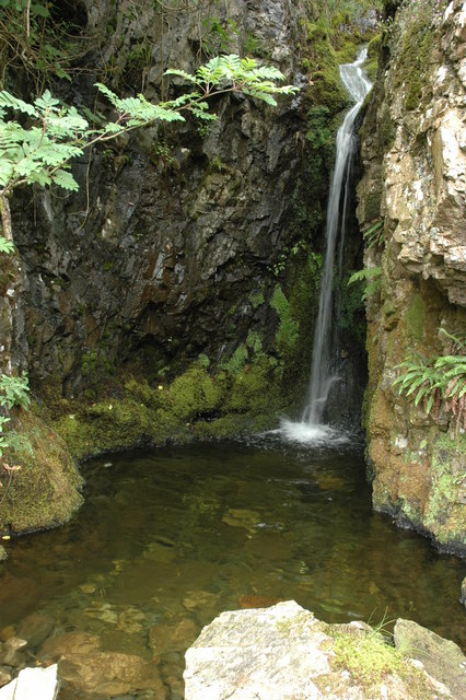 Waterfall, Cwm Rhwyddfor