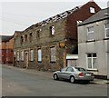 Shell of the former James Street Labour Club, Newport