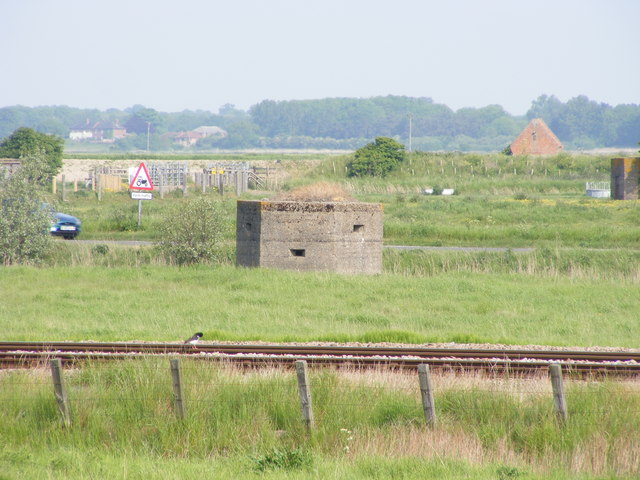 Pillbox beside the A47