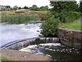 The Old Double Lock on the Sankey Canal