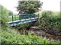 Footbridge over the Sankey Brook at Bradley