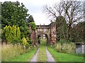 Medieval gatehouse at Bradlegh Old Hall