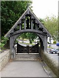 NZ1665 : Rear of  lytch gate, Church of St. Michael and All Angels, Newburn by Andrew Curtis
