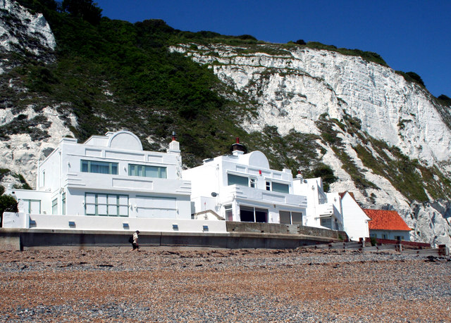 St. Margaret's Bay, Kent: Beach houses © Dr Neil Clifton :: Geograph ...