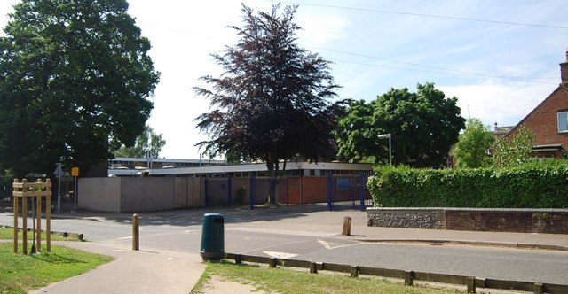 City of Norwich School entrance, Eaton... © N Chadwick :: Geograph ...