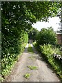 Lane to North Hall, Thackley