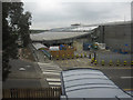 Southampton Airport from the station bridge
