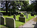 Churchyard, St John the Evangelist Church, Read, Lancashire