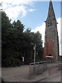 Spire of Stowell Memorial Church