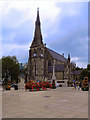 SD8010 : Market Place and Parish Church by David Dixon
