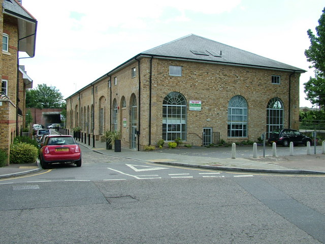 Old goods shed at Ware Station © Rob Candlish :: Geograph Britain and ...