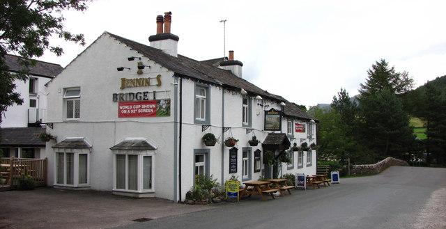 The Bridge Inn, Santon Bridge © David Rogers :: Geograph Britain and ...