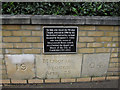 Wesley Chapel memorial stone