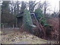 Pipe bridge across the Afon Lwyd, Cwmbran