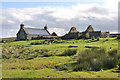 Abandoned croft houses at Roster