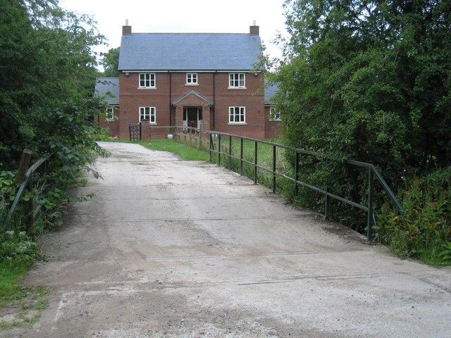 Access track to Amerston Hall