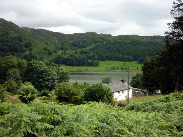 Crag Head cottage, Loughrigg Tarn © Karl and Ali :: Geograph Britain ...