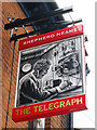 TR3751 : The Telegraph sign by Oast House Archive