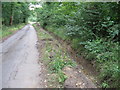 Ditch clearance on Upper Vann Lane