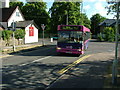 School bus in Hoe Lane, Ware