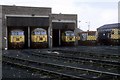 NZ4057 : Sunderland South Dock loco shed by roger geach
