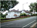 Allt-yr-yn Avenue houses adjacent to campus, Newport