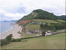 SY2088 : Branscombe Mouth by Roger Cornfoot