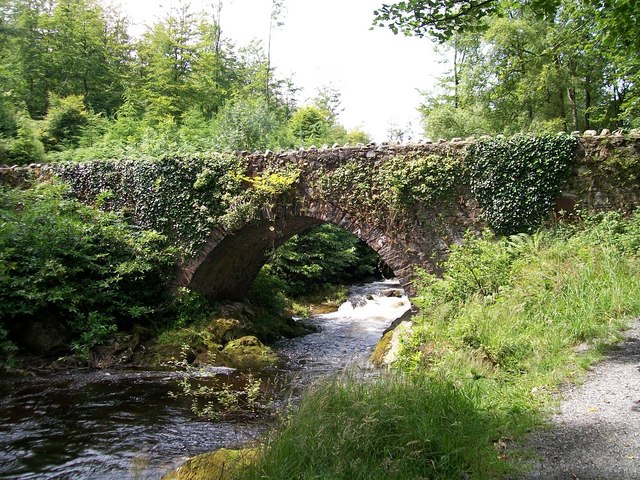 Parnell's Bridge, Tollymore Forest Park © Eric Jones cc-by-sa/2.0 ...