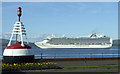 Crown Princess off Greenock