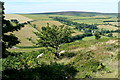 View across Oare valley