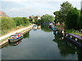 View from Tumbling Bay Bridge, River Lea Navigation