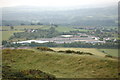 SJ2168 : Tiny Tim factory from Moel-y-Gaer hillfort by Roger Davies