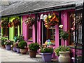 Colourful shops