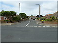 Looking from Meadow Road into Meadow Close