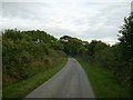 Minor road to Llangwarren