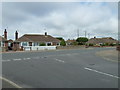 Looking from  Seamill Way into Meadow Road