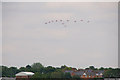 Farnborough Airport - The Red Arrows