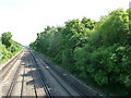 Railway line from Petts Wood to Orpington